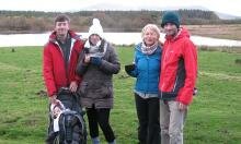 Testing woolly hats (brother Gregg as control condition)
